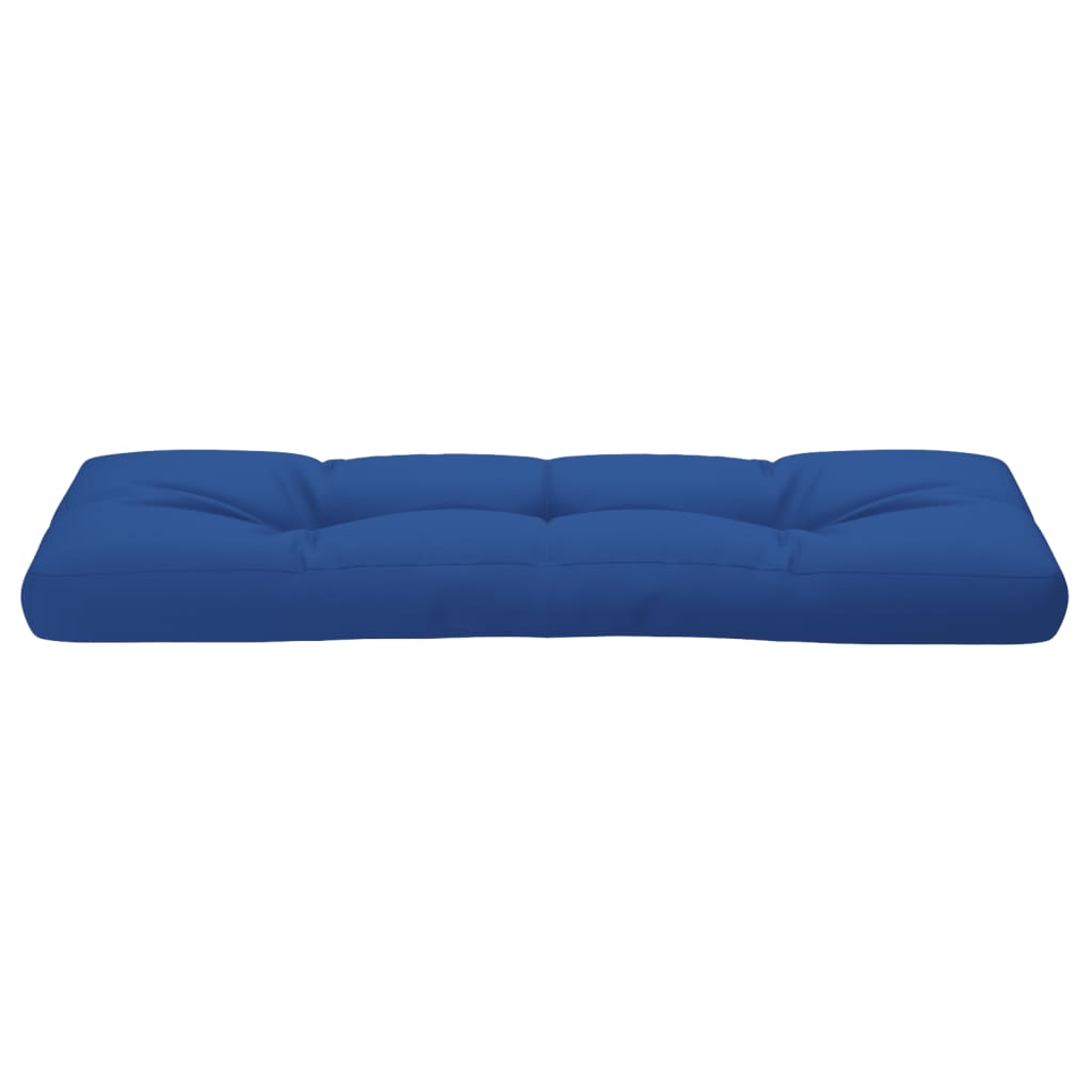 Coussin de palette bleu royal 120x40x12 cm tissu 120 x 40 x 12 cm / Azul - 5