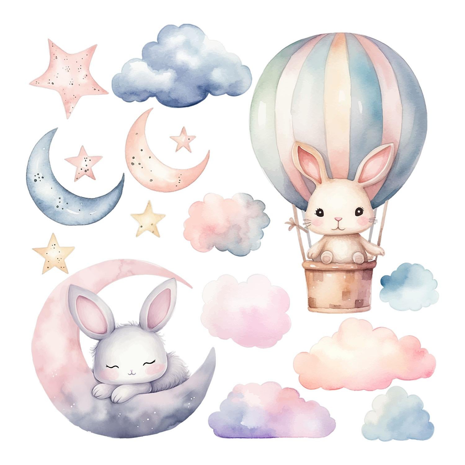 Set Di 6 Adesivi 3D Gonfi Kawaii Per Bambini – Effetto Rilievo, Impermeabili, Per Album, Telefono E Borracce