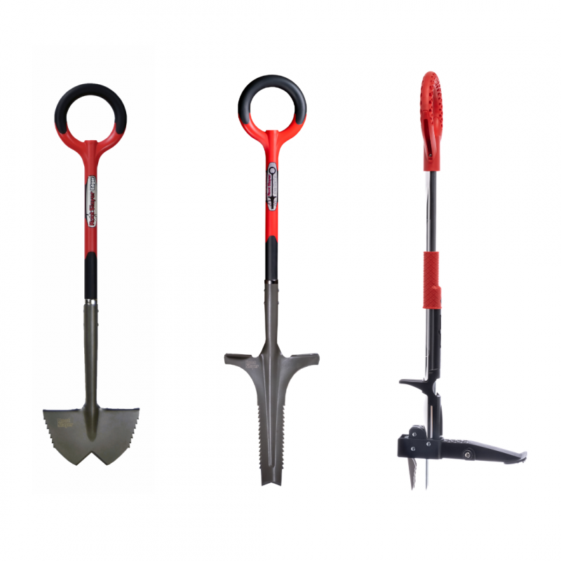 Pack Ultime RootSlayer Venteo - Outils De Jardin Multifonctions En Acier Carbone Avec Poignée 360°