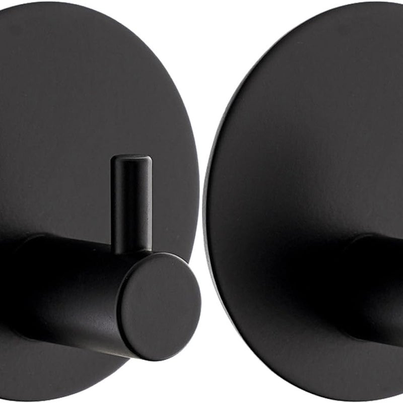 szt. samoprzylepnych haczyków ściennych, okrągłe haczyki ze stali nierdzewnej 304, wieszaki na ręczniki, samoprzylepne haczyki do łazienki i kuchni (