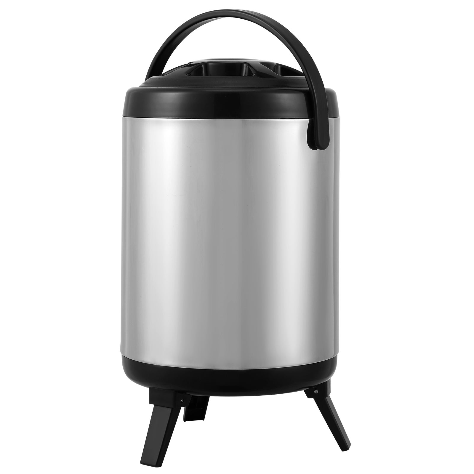 Mophorn Distributeur de boissons, 1 gallon, serveur de boissons de fête, verre, support, robinet