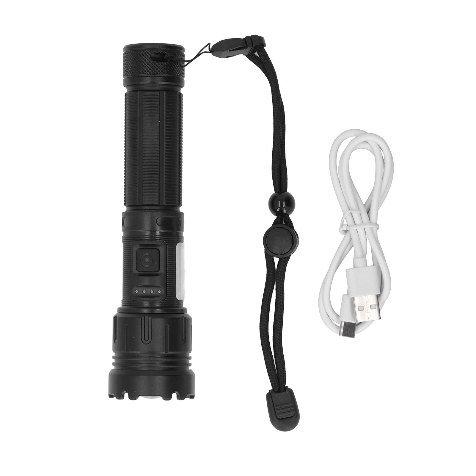 Lampe Torche LED 8000 Lm – Étanche Pour Plongée, Camping, Extérieur – Verte Fluo