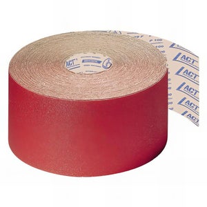 Rouleau Papier De Verre Corindon Jaune - 120 Mm X 25 M - Grain 100 - Pour Ponçage Bois, Plâtre, Peinture - Marque Leman