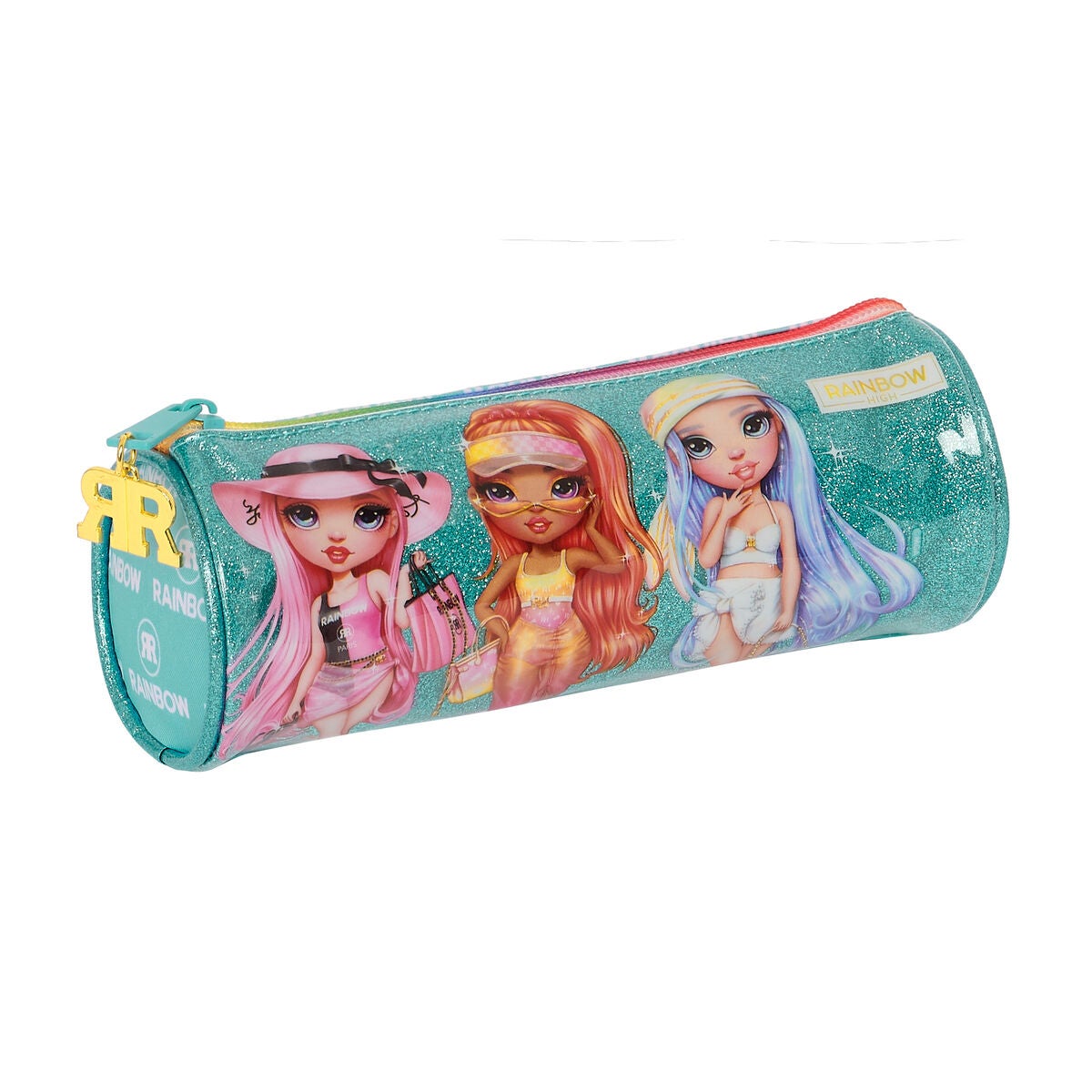 Trousse d'écolier Rainbow High Paradise Turquoise 20 x 7 x 7 cm | Leroy ...