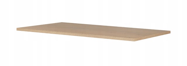 Plan de travail pour meuble de salle de bain SIMPLE en chêne clair 80 cm
