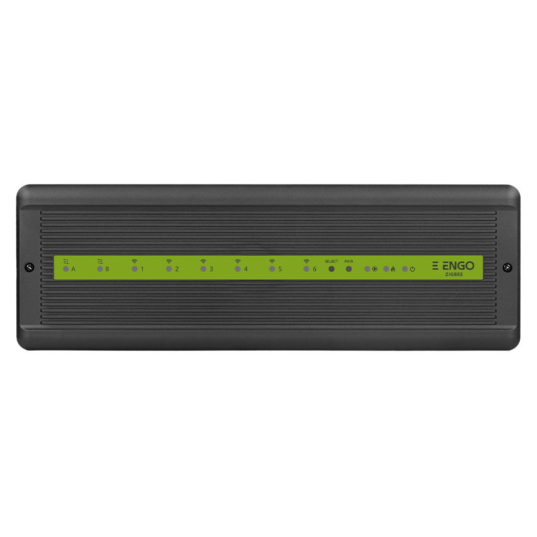 Centru de comanda compact 8 zone (6 fara fir cu controler zigbee si 2 cu fir) ENGO