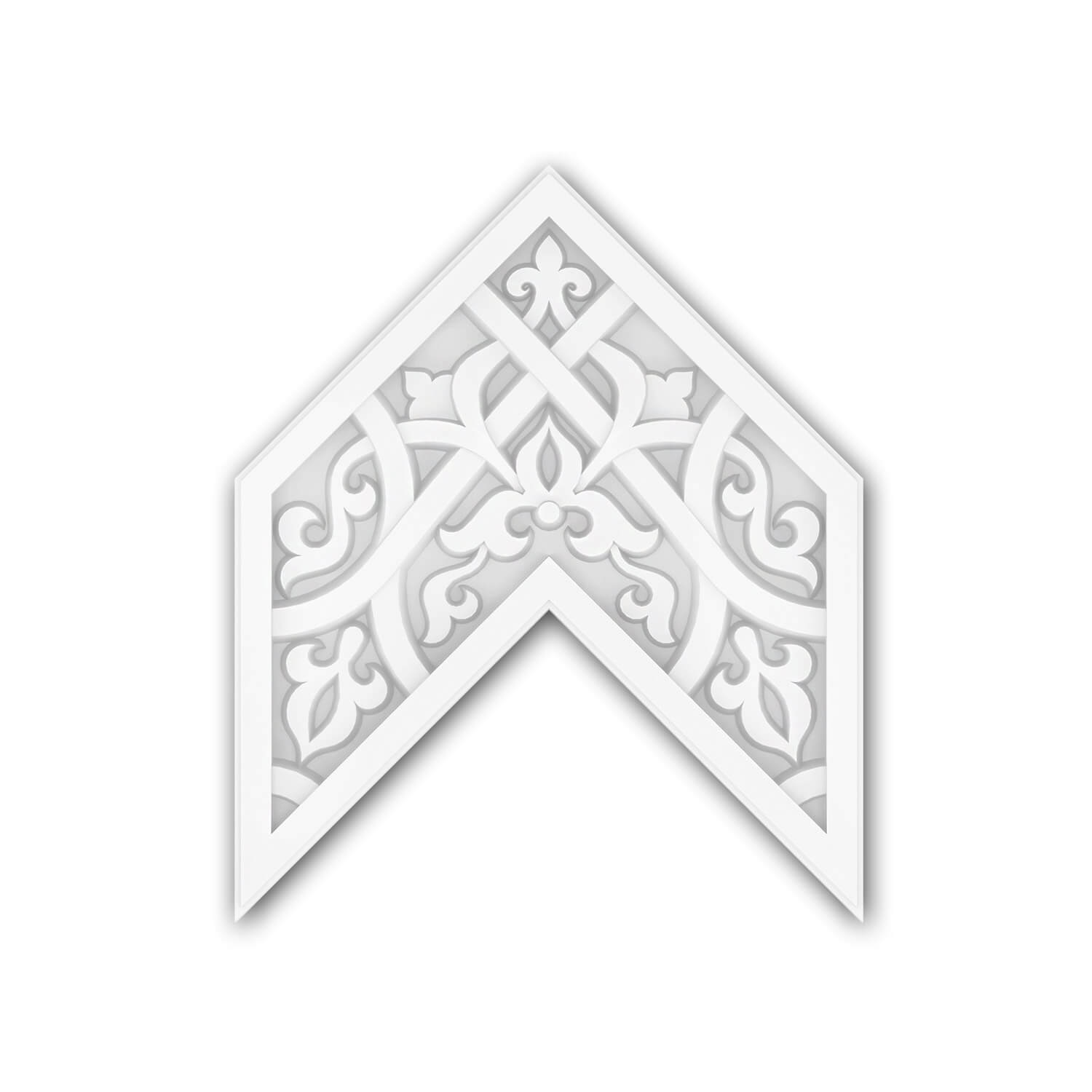 Placa de techo profhome 157504 panel de pared elemento decorativo 3d revestimiento mural 25 x 20,8 cm