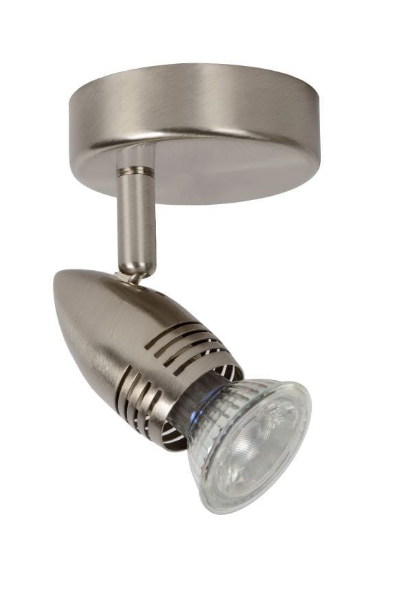 Spot plafond CARO-LED - Chrome Dépoli - 1xGU10 (MR16) - Lucide - 2