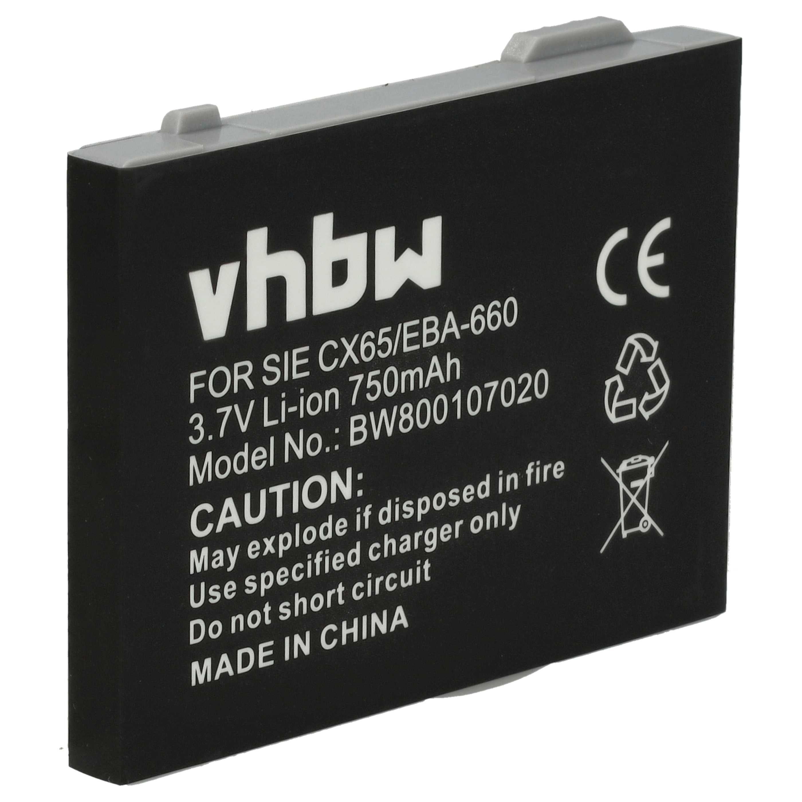 Batteria EBA-760 per telefono Siemens