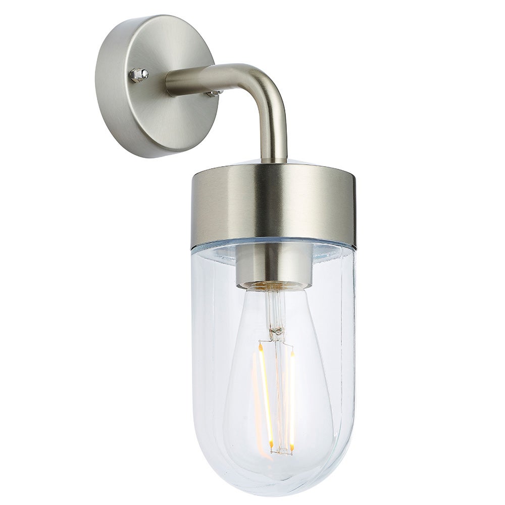 Kinkiet zewnętrzny LED NORTH 40W 4000K 3600lm metal chromowany-srebrny wym:30x10x16cm IP44 Endon