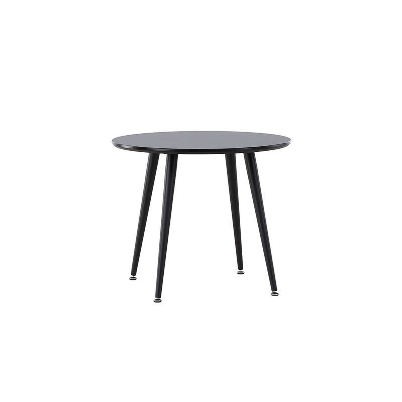 Plaza stół do jadalni dla dzieci Ø60 cm czarny.