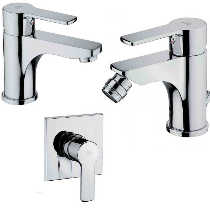 ComposiciÃ³n de ducha Bossini Cosmo con rociador, teleducha y