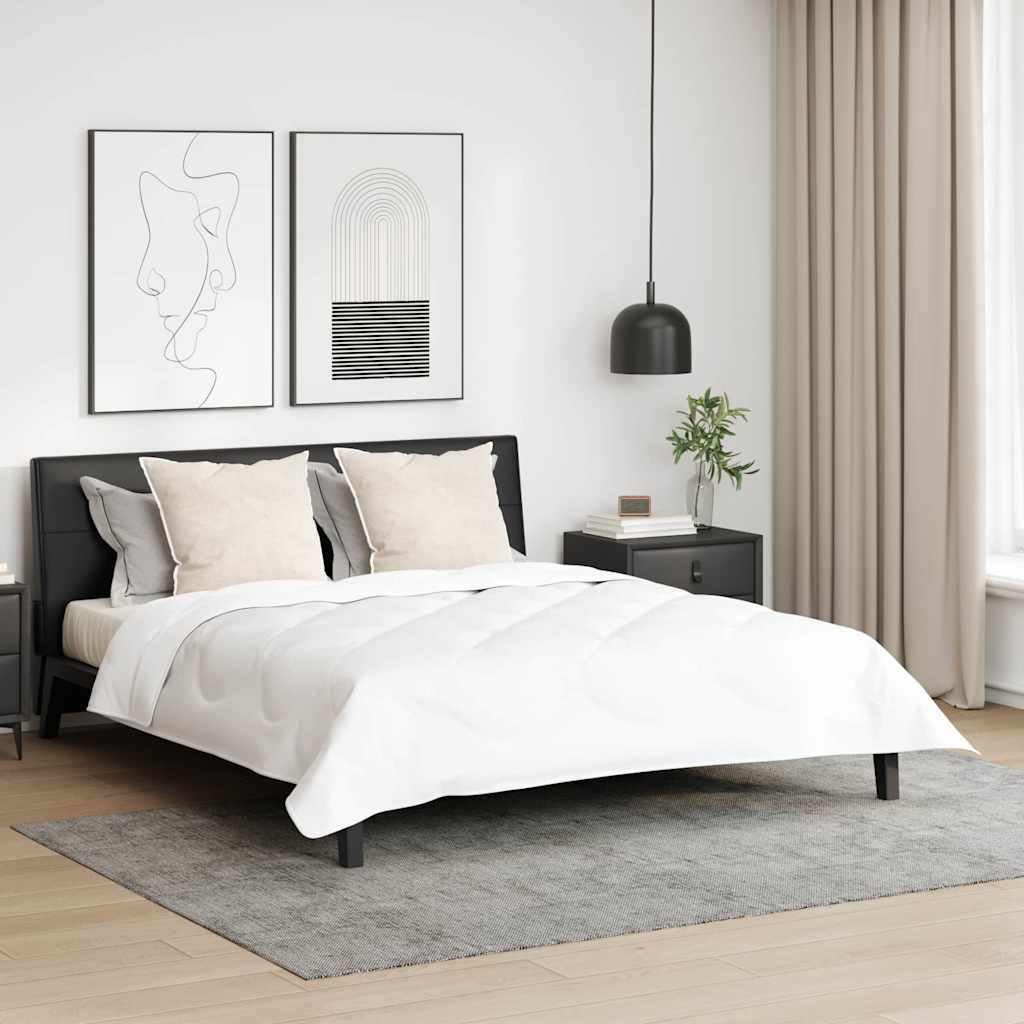 Poduszka z poduszką 2 pcs Biały 80 x 80 cm Pióra vidaXL
