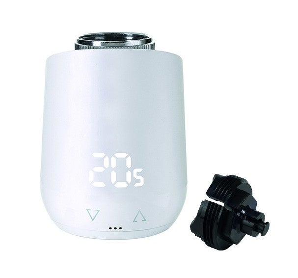 Cabezal radiador inalámbrico para válvulas termostáticas conexión