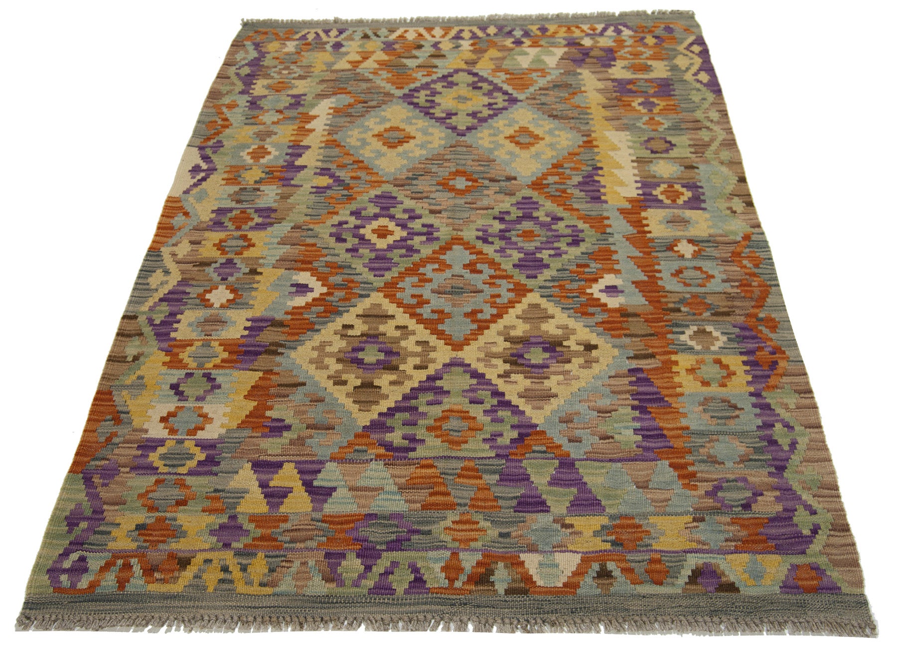 152x103 cm Oryginalny, ręcznie robiony kilim Klasyczny styl Łatwy do czyszczenia