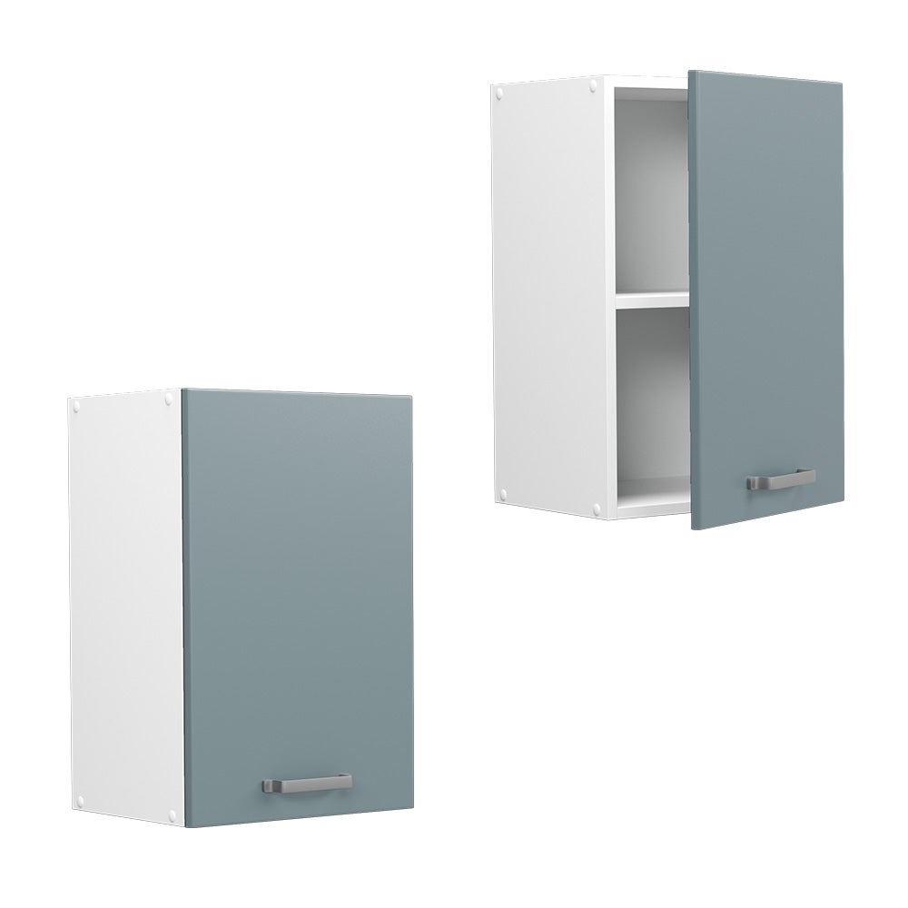 Vicco Elément haut de cuisine R-Line, Bleu-gris, 40cm - 5