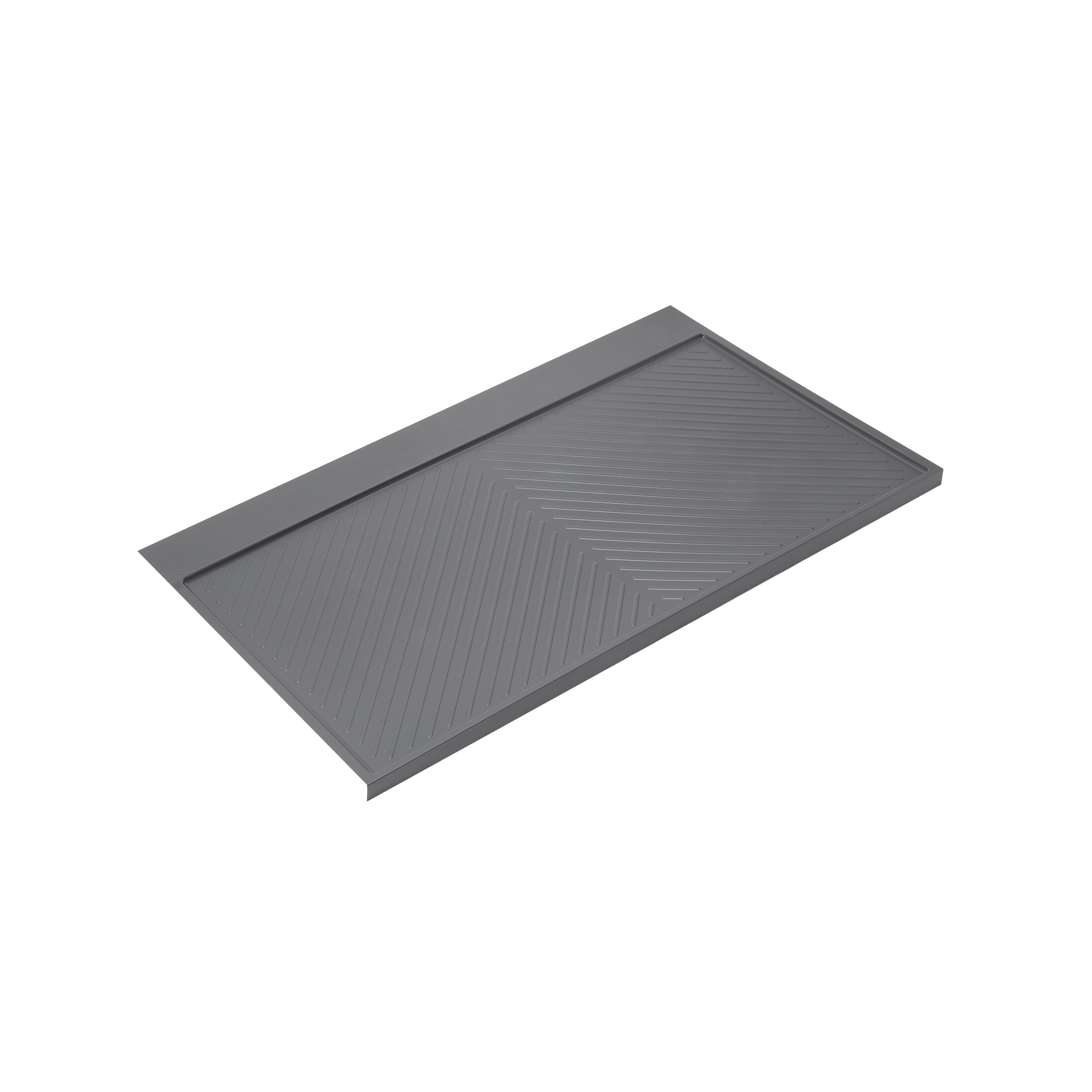 Emuca Ochraniacz do mebli kuchennych Sink, M100, 967x580mm, grubość deski 16mm, Możliwość cięcia, Plastik, Szaro-antracytowy
