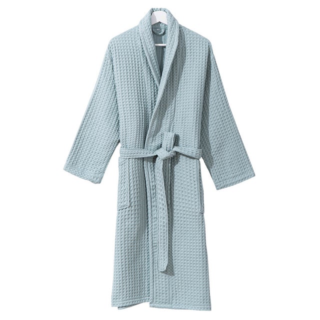 Peignoir yukata en coton de style japonais, quatre saisons, long, nid d'abeille, gaufré, vêtements pour la maison, couple hommes et femmes