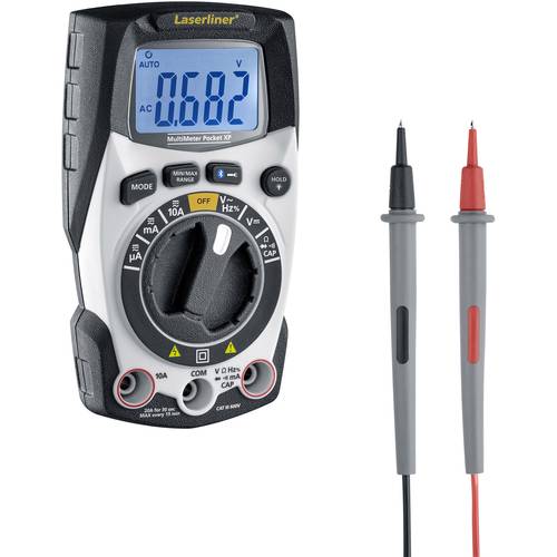 Laserliner Pocket XP Multimètre numérique CAT III 600 V, CAT IV 600 V Affichage (nombre de points): 4000