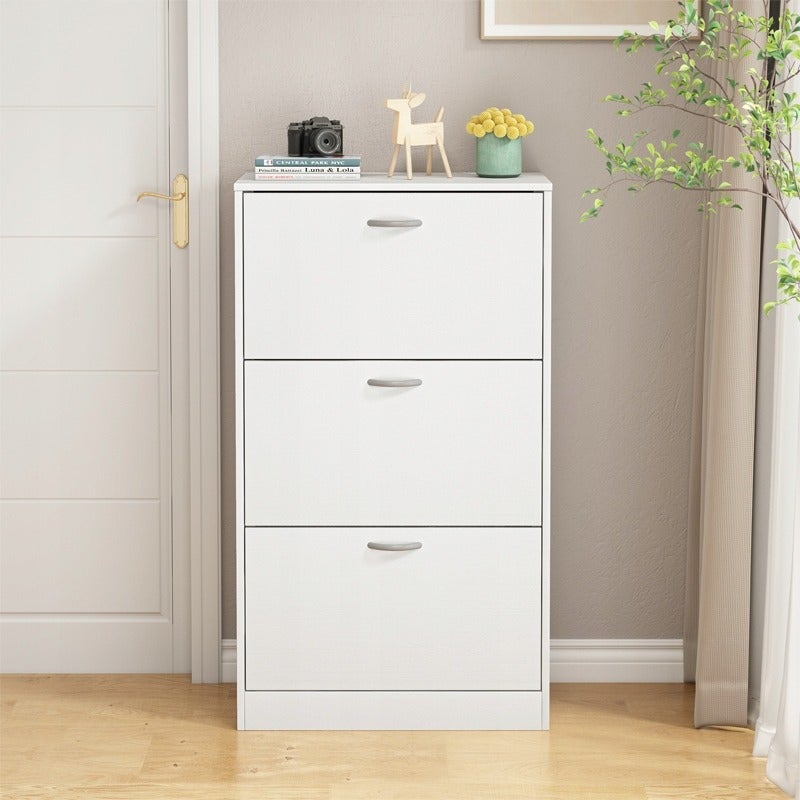 Szafka na buty do przedpokoju 3 drzwi nowoczesna loft 110 cm - 3