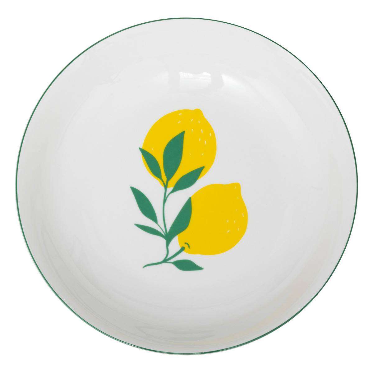 Komplet 6 talerzy głębokich Lemon 20 cm