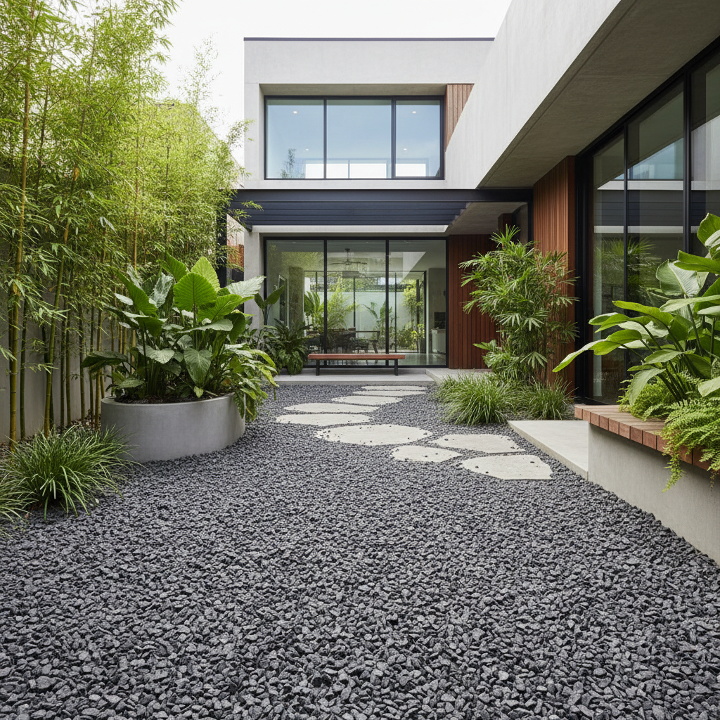 Grava de Basalto decorativa Saco 20 kg. / 20-30 mm - 3