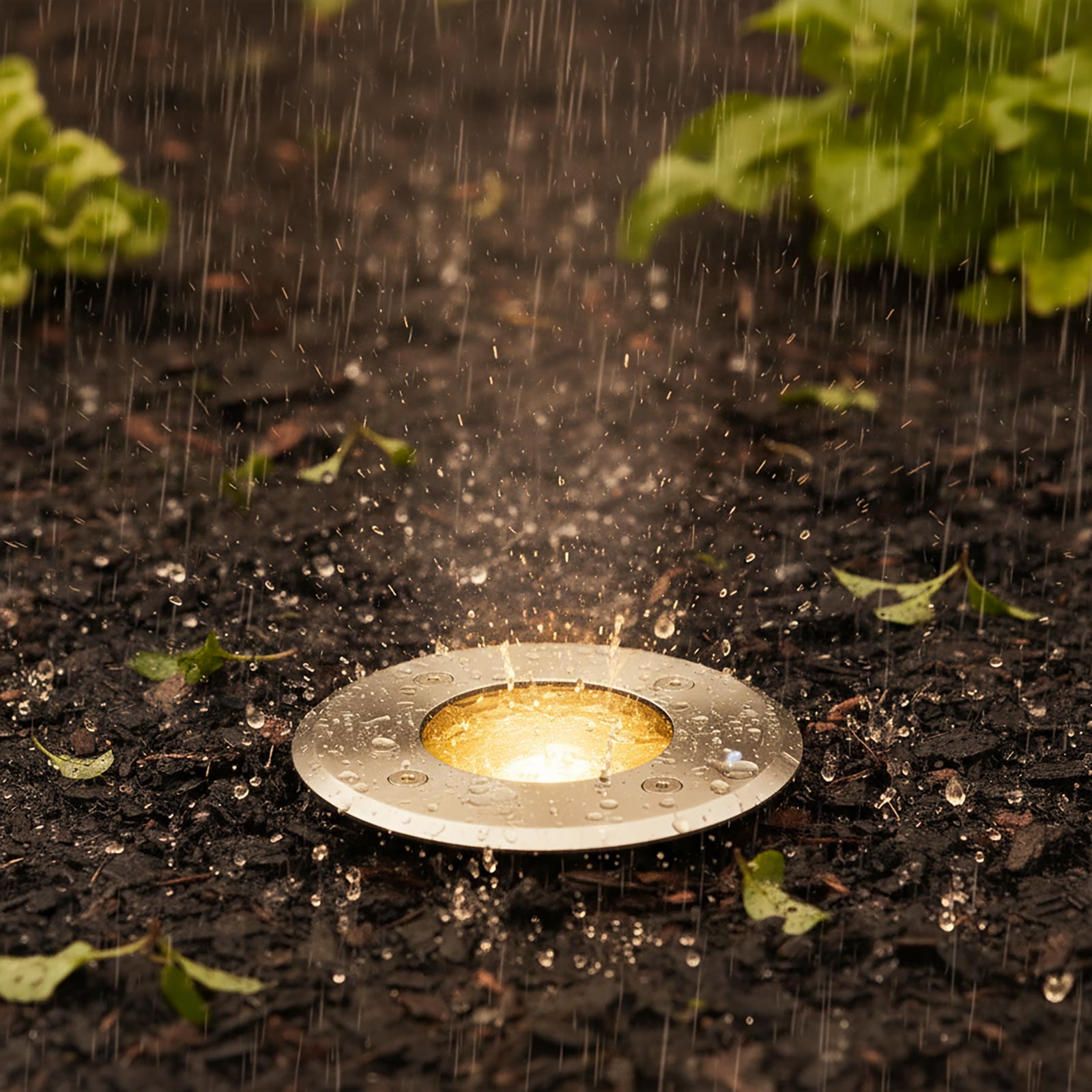 Faretto carrabile calpestabile per esterni stagno IP65 incasso terreno cemento viale giardino attacco lampada GU10 1x60W 230Vac - 5