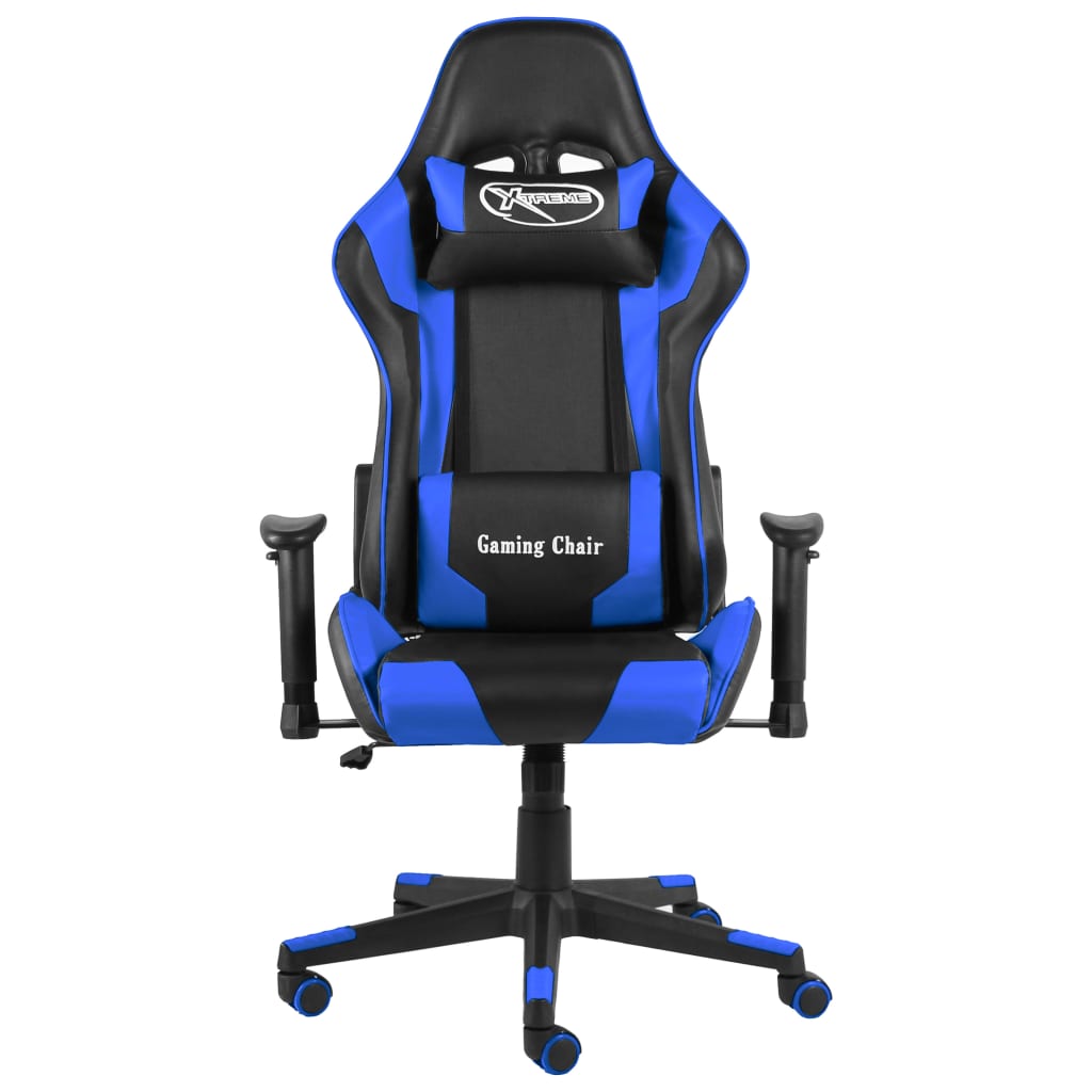 Sedia da Gaming Sedia da Ufficio Poltrona Ufficio Girevole Blu