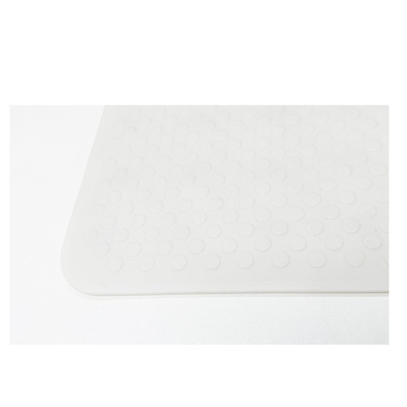 Tapis de bain antidérapant 40x100cm en PVC pour baignoire et douche, sécurité enfant, adhérence 3D - 6