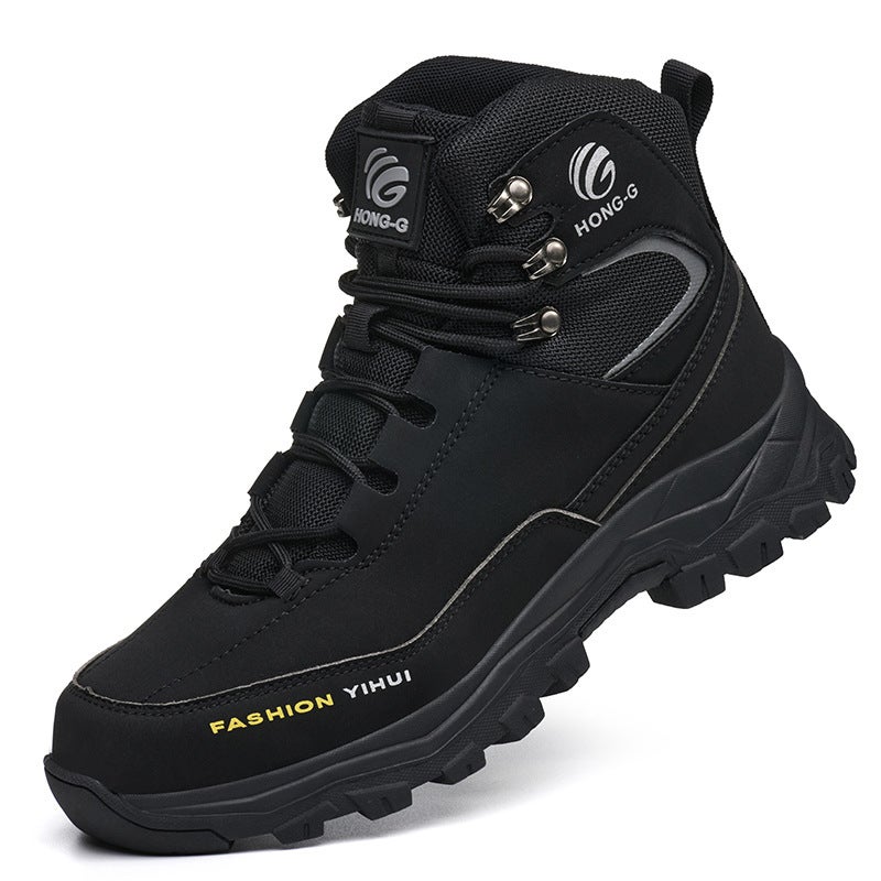 Loiston Scarpe Antinfortunistiche Uomo Donna - Leggere, Traspiranti, Con Puntale In Acciaio E Suola Antiforatura - Nero