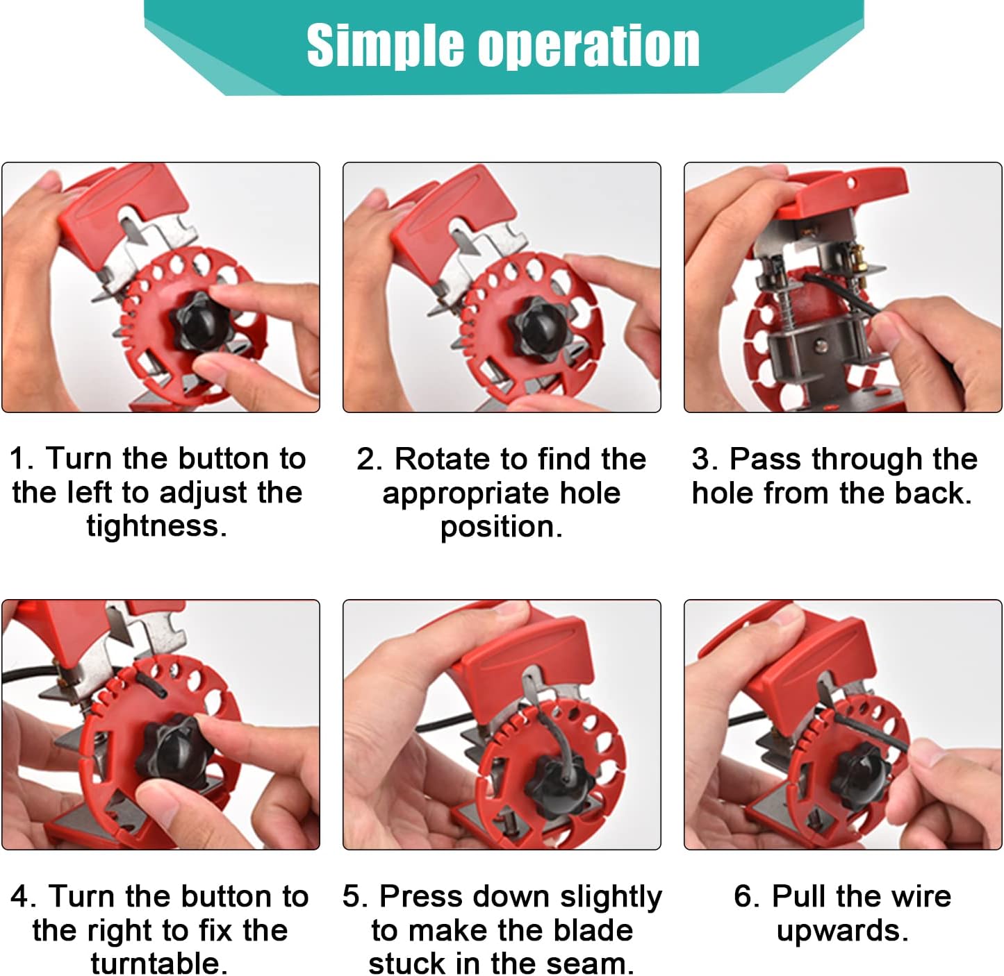 Machine a Denuder Manuelle le Cuivre Portable, Wire Stripper à la Main, Outil à Dénuder Portatif, Machine Denudeuse de Cable, pour Câble 0.9 à 16 mm - 2