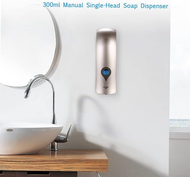 Dispenser sapone da parete in ceramica URANIA | Dispenser sapone da Dispenser sapone da parete in ceramica URANIA | Dispenser sapone da