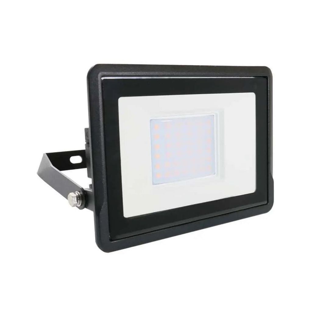 Reflektor LED Samsung Chip 30 W, czarny, 6500 K, IP65