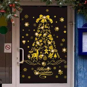 144 Autocollants Flocons De Neige Réutilisables Pour Fenêtre - Décoration Noël Sans Colle, PVC