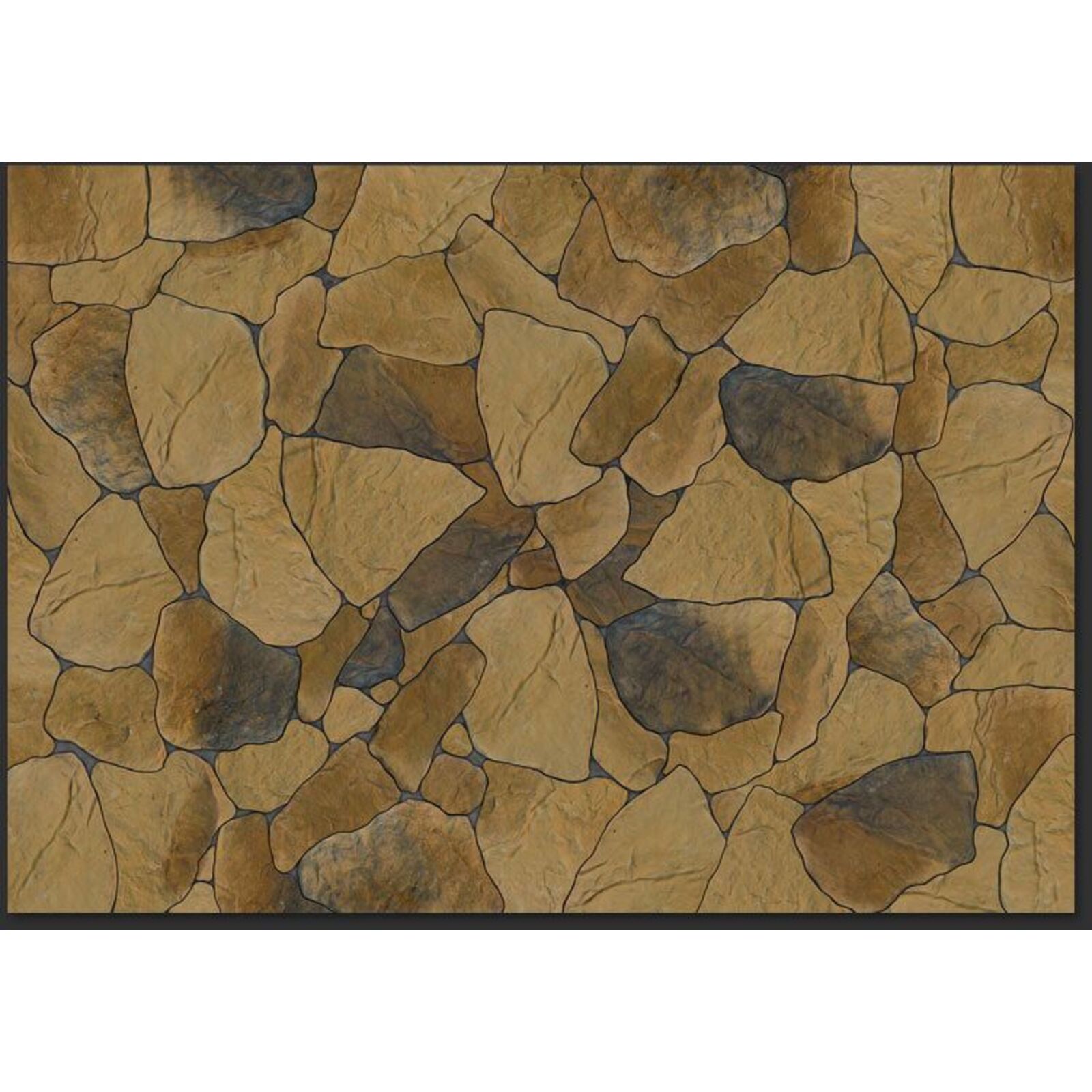 Papier peint pétales de pierre - 200 x 140 cm - 2