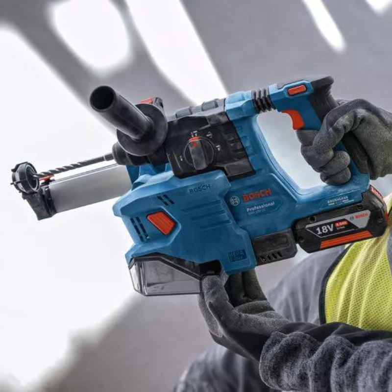 BOSCH PROFESSIONAL GBH 18V-22 SDS-PLUS akumulatorowa wiertarko-wkrętarka udarowa 0611924001 z L-BOXX (tylko produkt) - 6