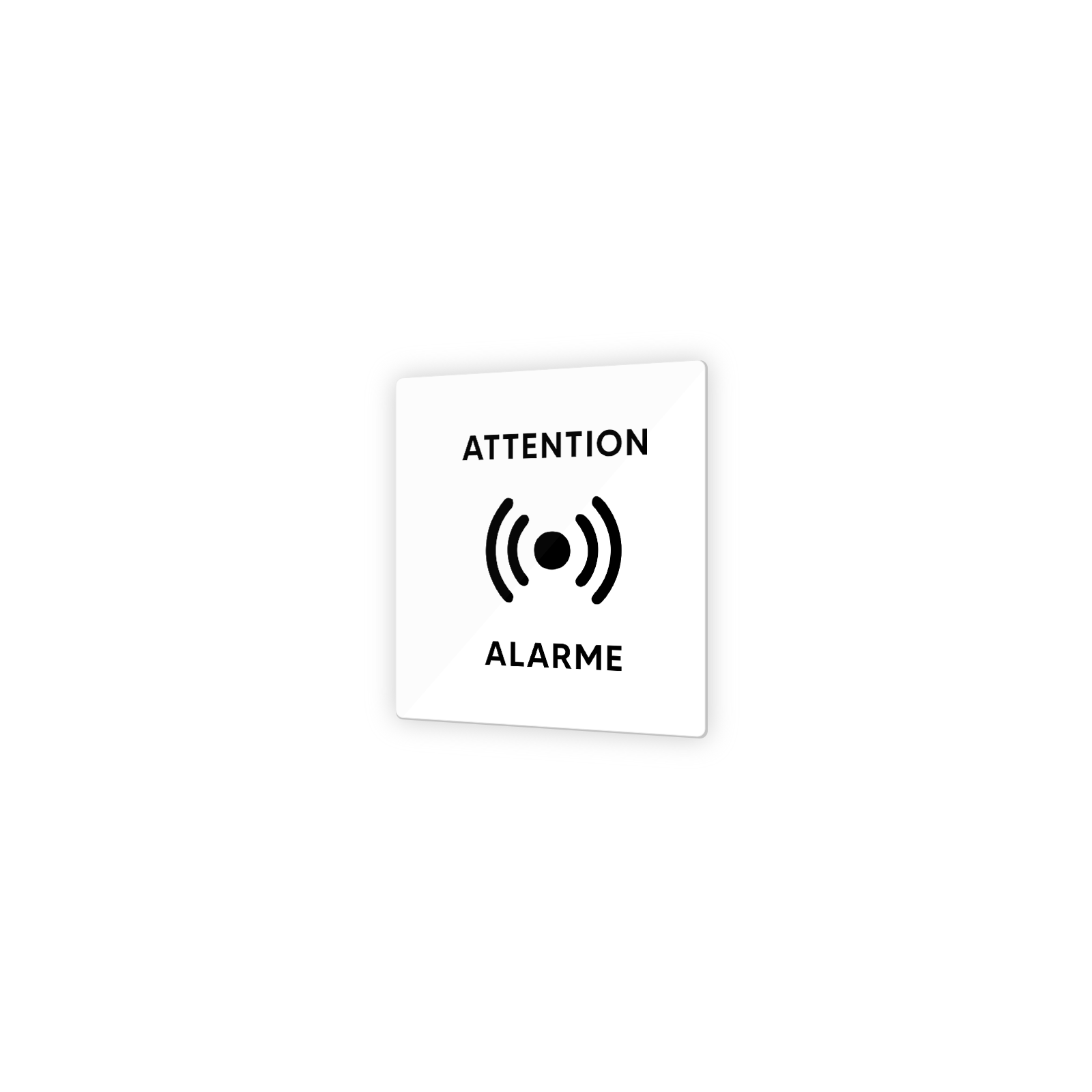 Autocollant Alarme VERISURE 8x5 Cm – Modèle 2024, Neuf, Dissuasif