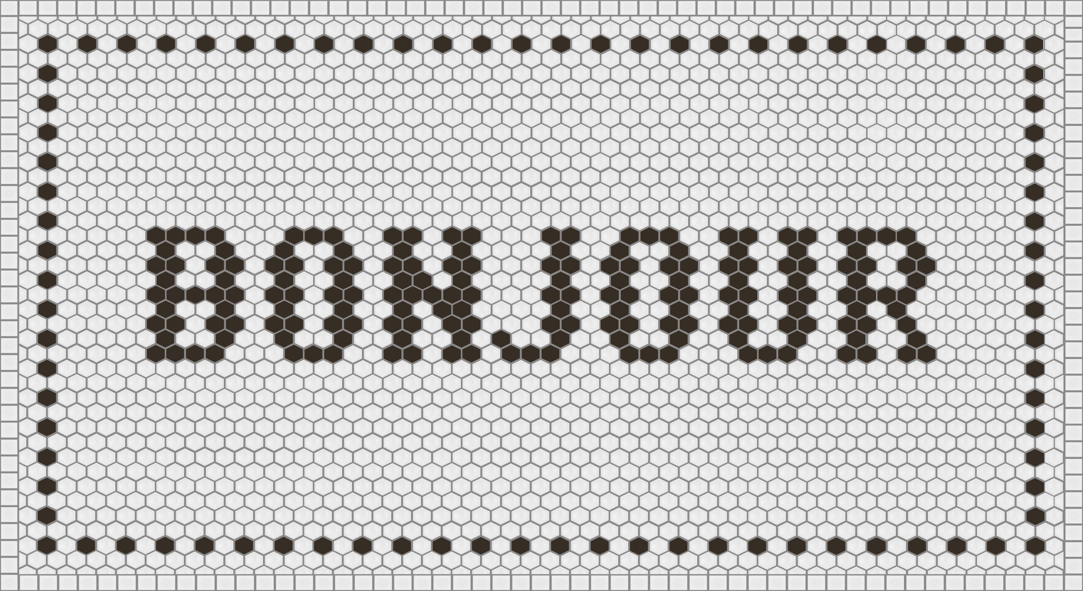 Dywan winylowy Bonjour 50x140 cm - antypoślizgowy dywan PVC do kuchni lub salonu, wodoodporny, zmywalny, ognioodporny