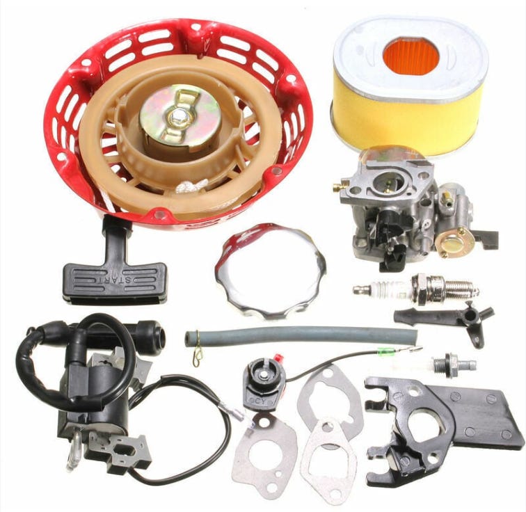 Kit Manutenzione Motore Kit Carburatore Per Honda GX240 GX270 8HP 9HP - Con Filtro Aria, Candela, Guarnizioni, Sostitutivo OEM Carburatore Honda GX240 GX270 - Foto 4