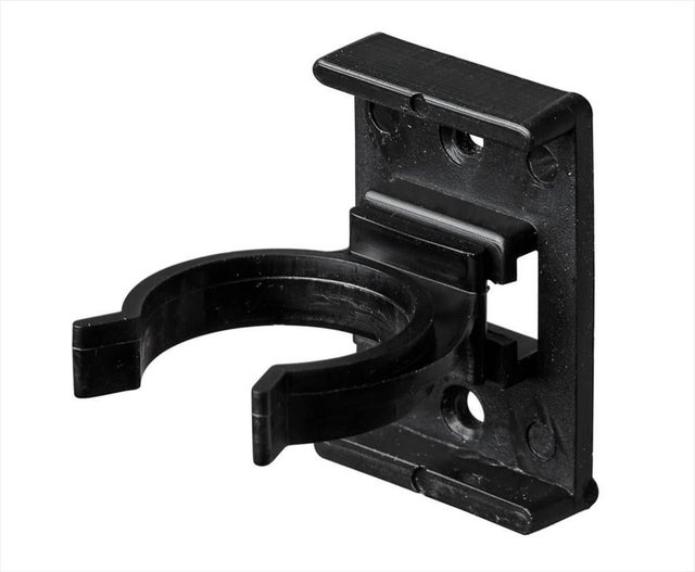 Lot de 2 clips plastique à clipser, Diam.25