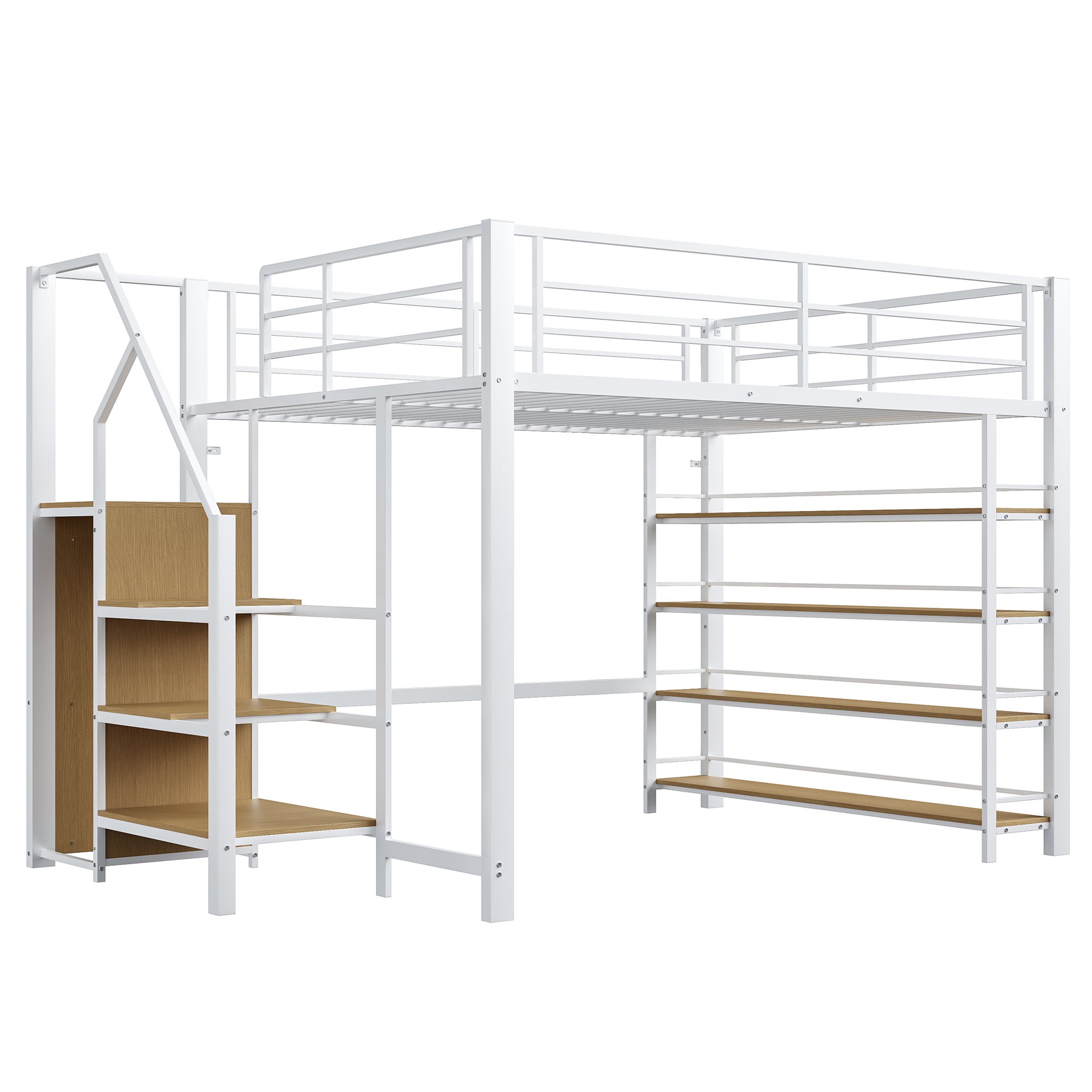 Letto mezzanino metallo 140x200 cm | Leroy Merlin