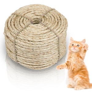 DQ-PP Sisal Rope | 200 M | 6 Mm Thick | Natural Sisal Rope For