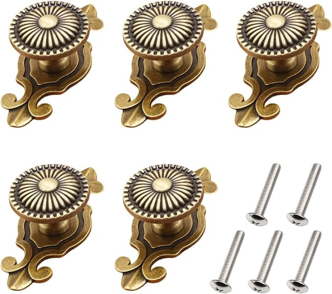 Lot De 7 Boutons Vintage Couleur Crème Lumineux - Diamètre 2,2 Cm, Référence 0079
