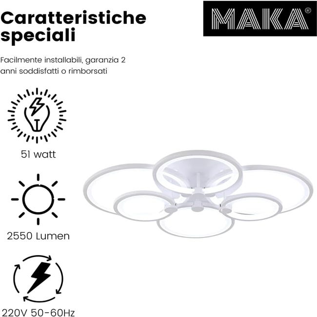 Plafoniera E14 LED Sollux Artemis Plafoniera – Plafoniera Per Camera Da Letto – Plafoniere LED Per Soggiorno – Plafoniere Per Corridoio – Plafoniere Moderne – Nero – 50 Lampadario Design Industriale