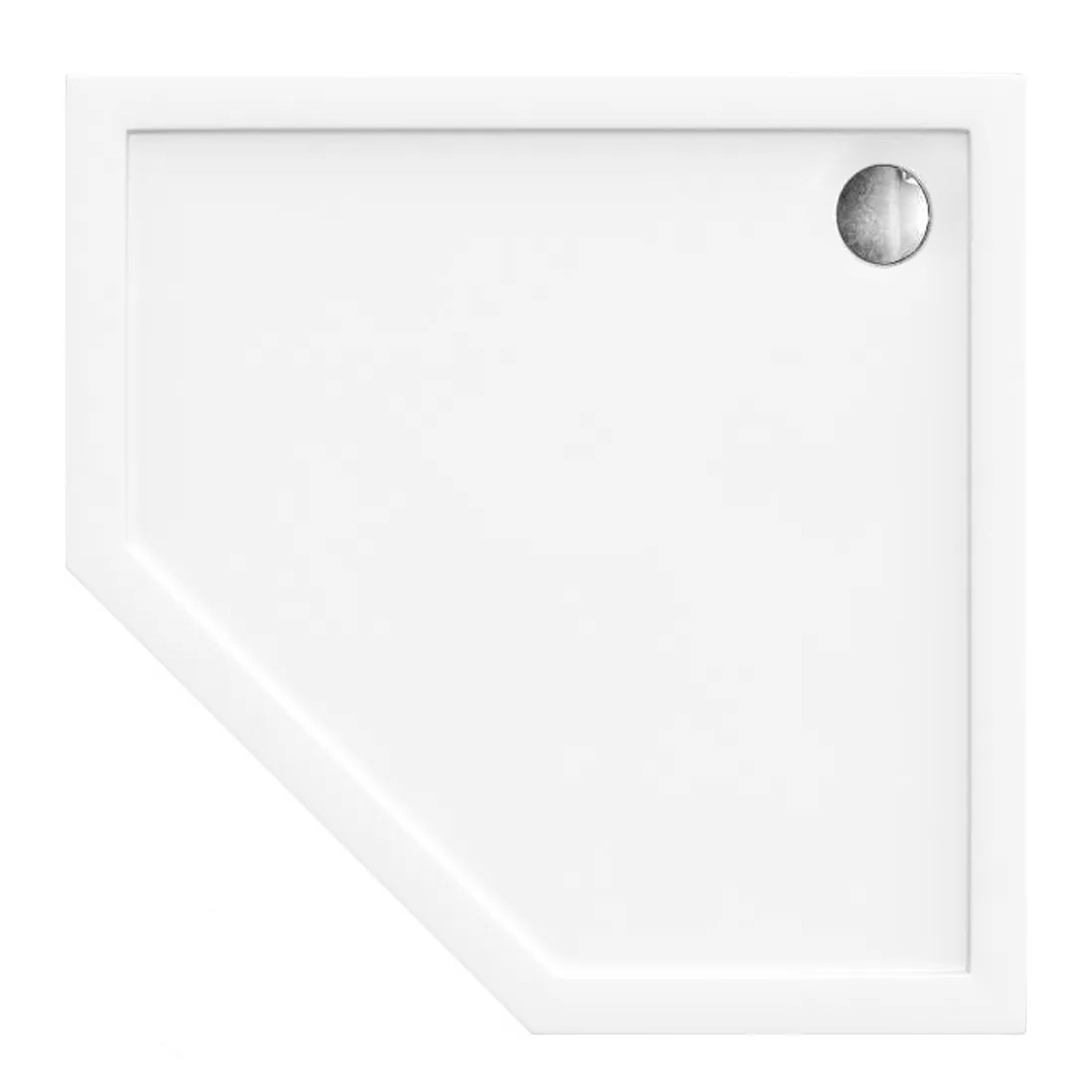 RECEVEUR DE DOUCHE REA DIAMOND 90X90X5CM WHITE - 3