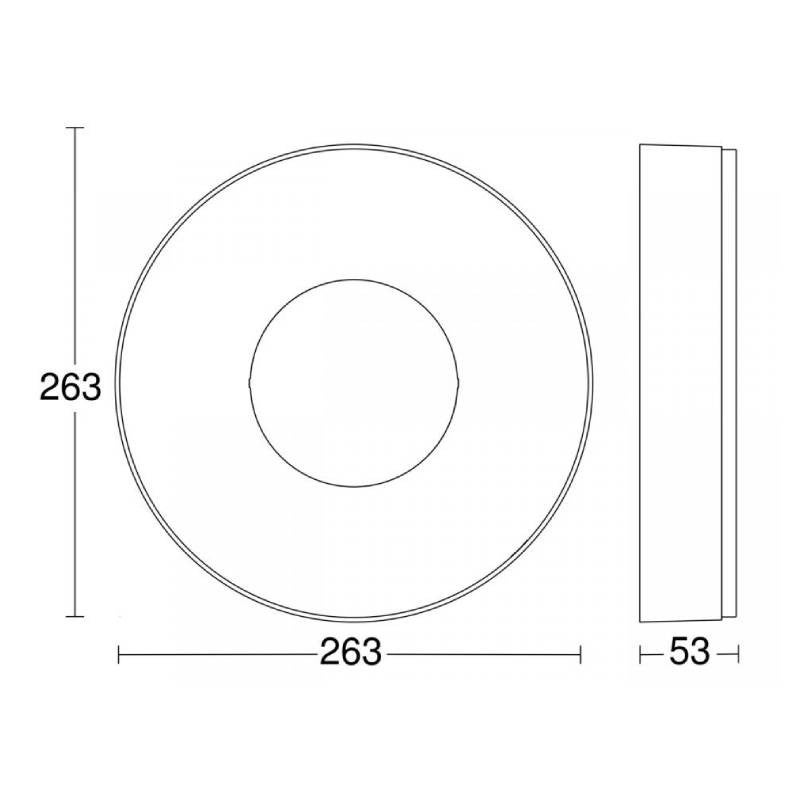 Plafonnier LED rond intérieur avec détecteur de mouvement Steinel RS 200 SC Bluetooth Connect - 3