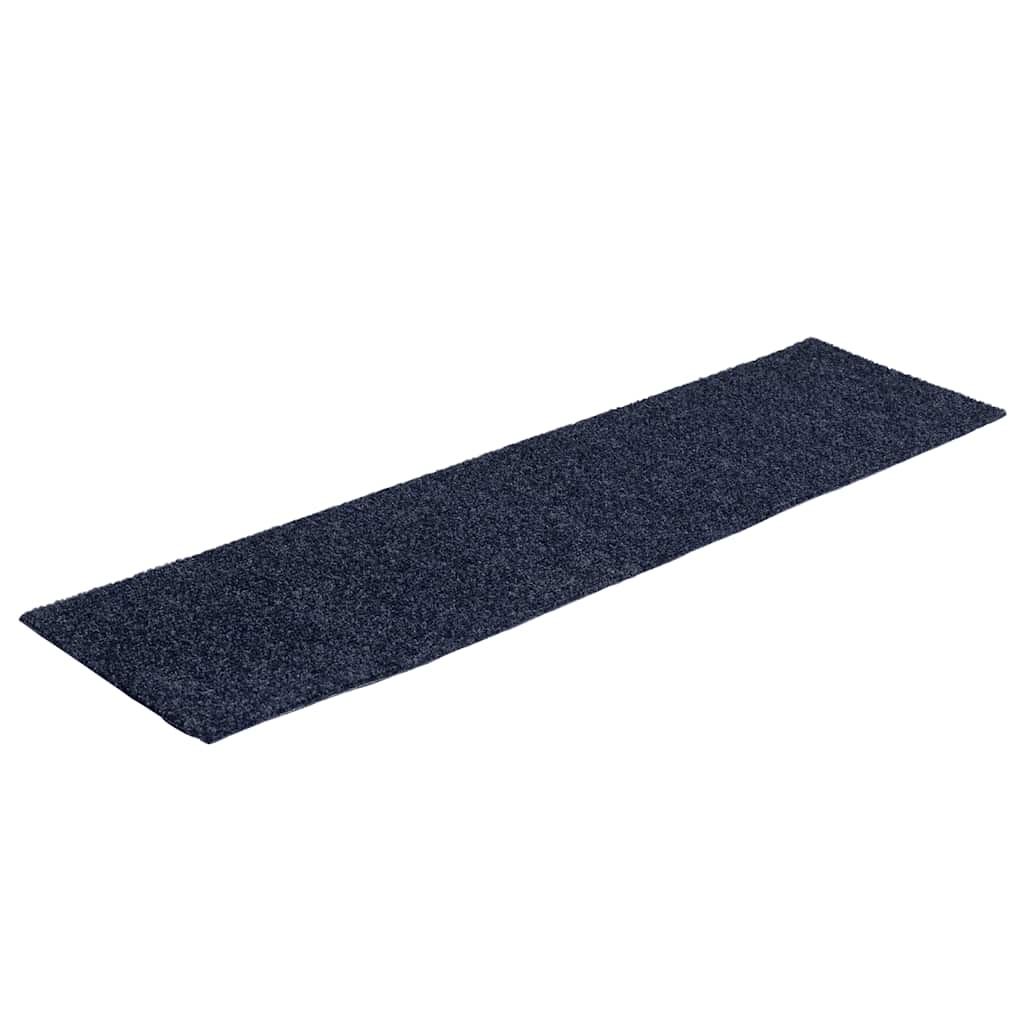 Tapis d'escalier auto-adhésifs 30 pcs gris bleu 76x20 cm - 3
