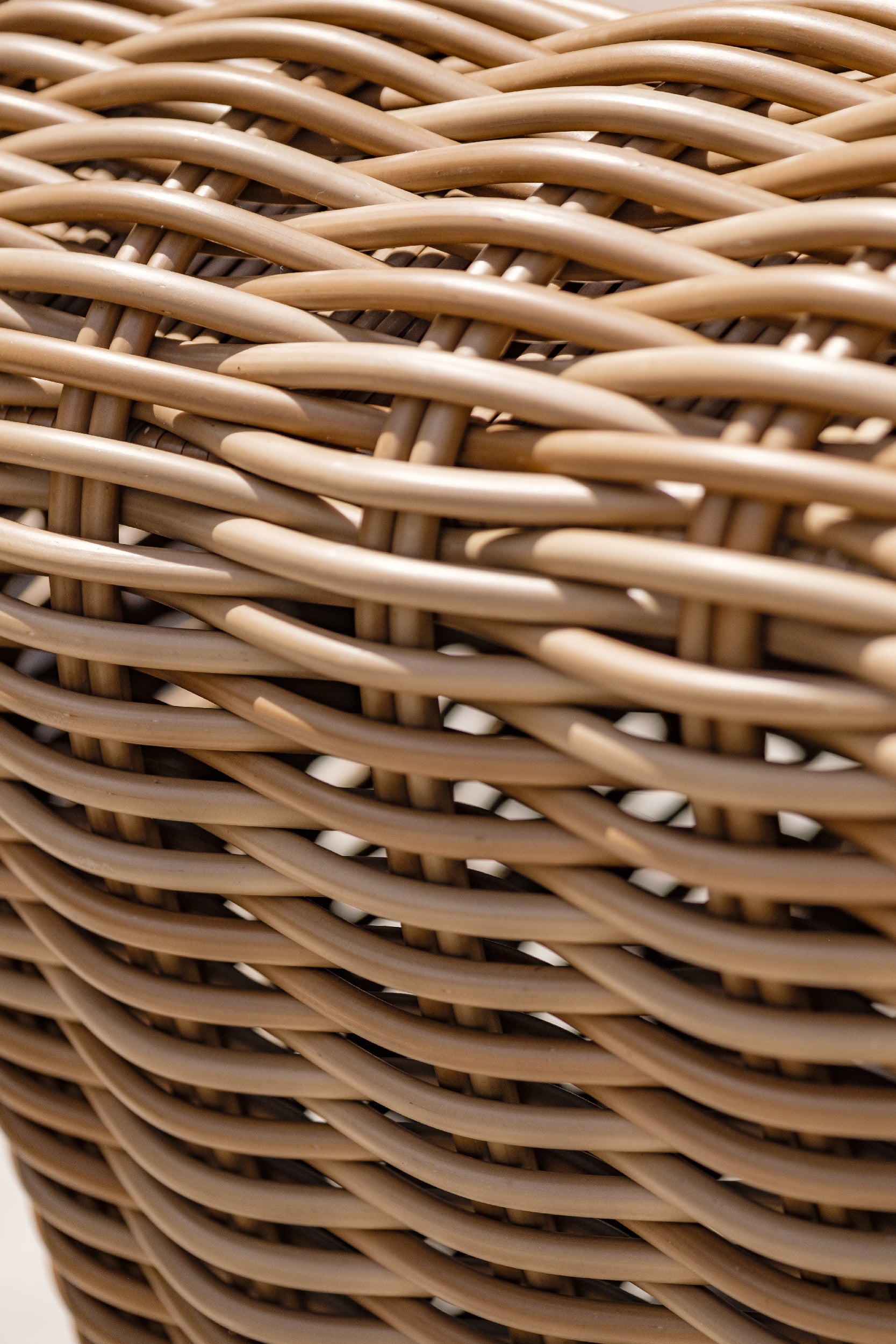 Fauteuil de jardin en résine tressée marron BORABORA - PARIS GARDEN - 4