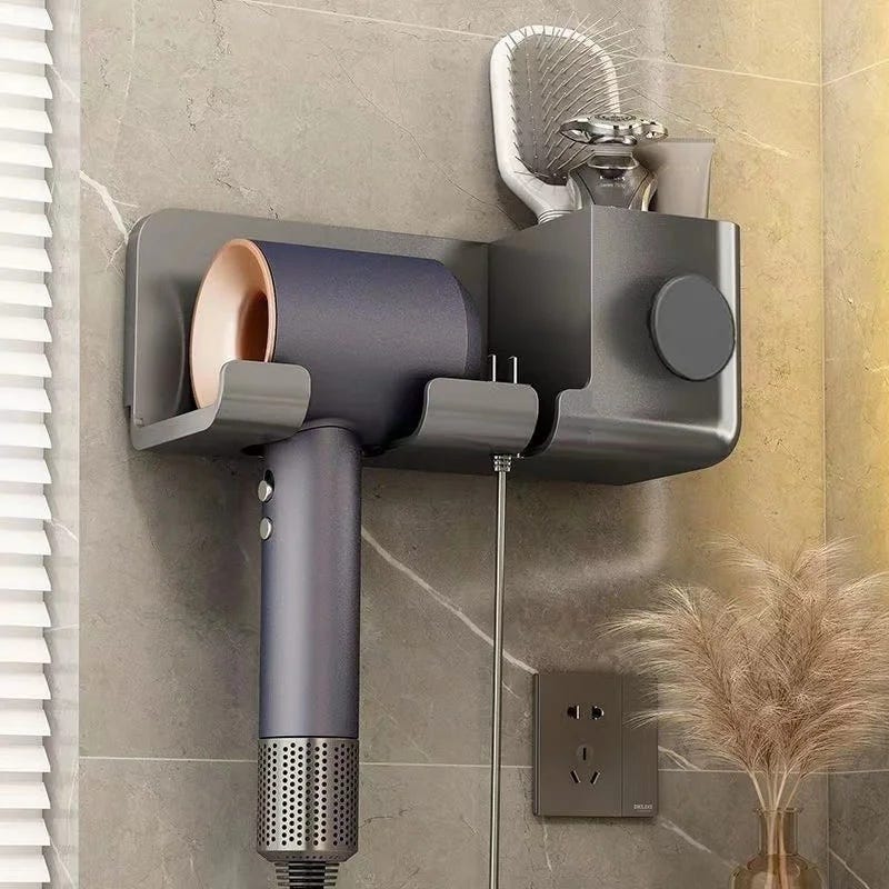 XILIMOR Porta Asciugacapelli, Porta Phone Bagno da Muro, in Acciaio Inox Porta Phon da Muro, Porta Phon Bagno per Bagno Camera da Letto Barbiere Hotel, Argento XILIMOR Porta Asciugacapelli, Porta Phone Bagno da Muro, in Acciaio Inox Porta Phon da Muro, Porta Phon Bagno per Bagno Camera da Letto Barbiere Hotel, Argento