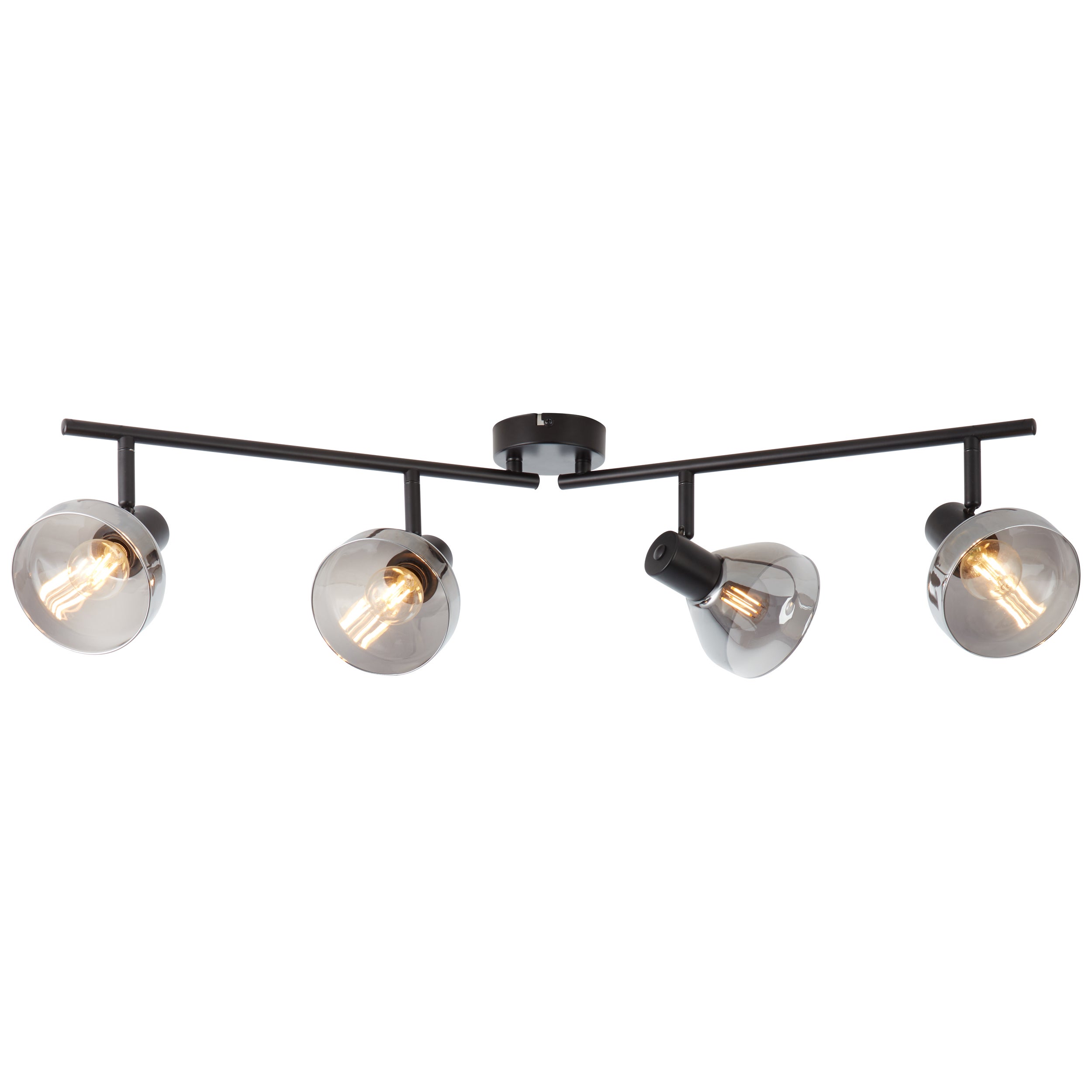 Lampa BRILLIANT, sufitowa Romm 38cm jasne drewno / biały, 2x A60, E27, 33W, odpowiednia do lamp LED - 4